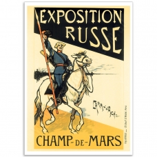 Art Nouveau Poster - Exposition Russe